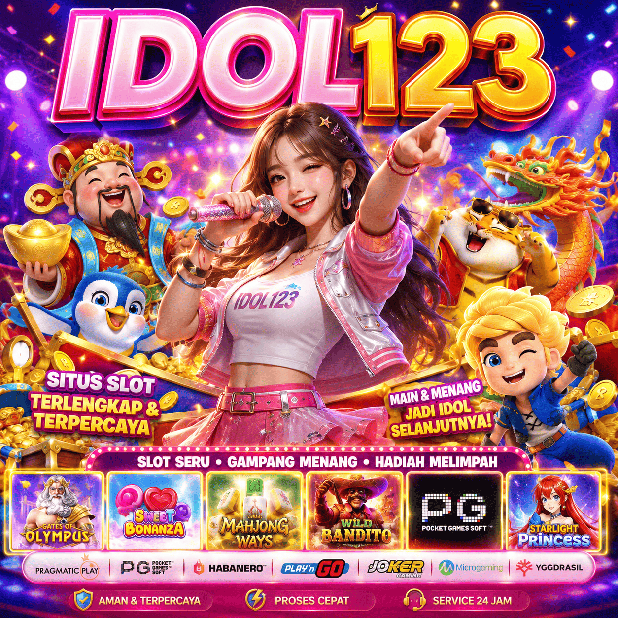IDOL123 >> Ragam Hiburan Digital Dengan Tampilan Lebih Kekinian by Hey siriusly
